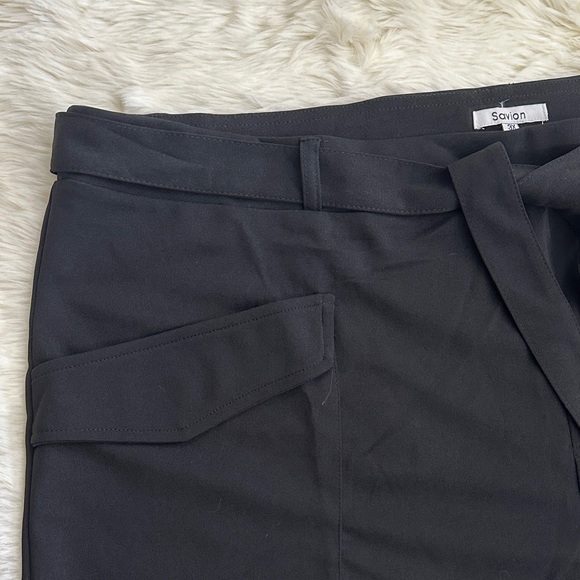 Savion 3X Black Dressy Shorts NWT - Picture 4 of 6